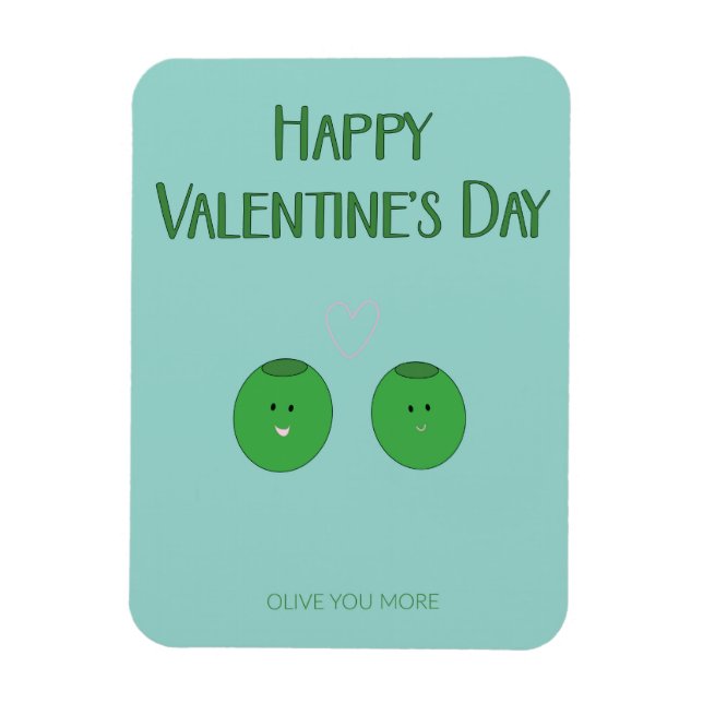 Imán Olive you more Magnet (Vertical)