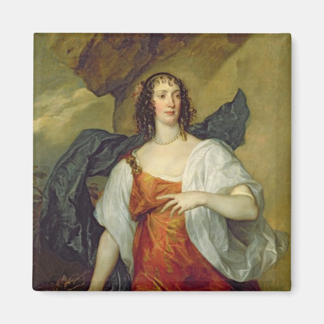 Imán Olivia, esposa de Endymion Porter, c.1637 (Frente)
