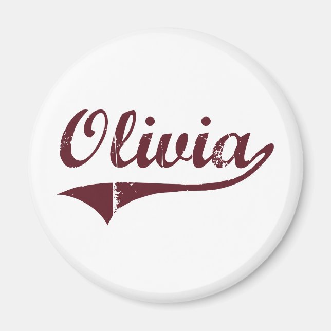Imán Olivia Minnesota Classic Design (Frente)