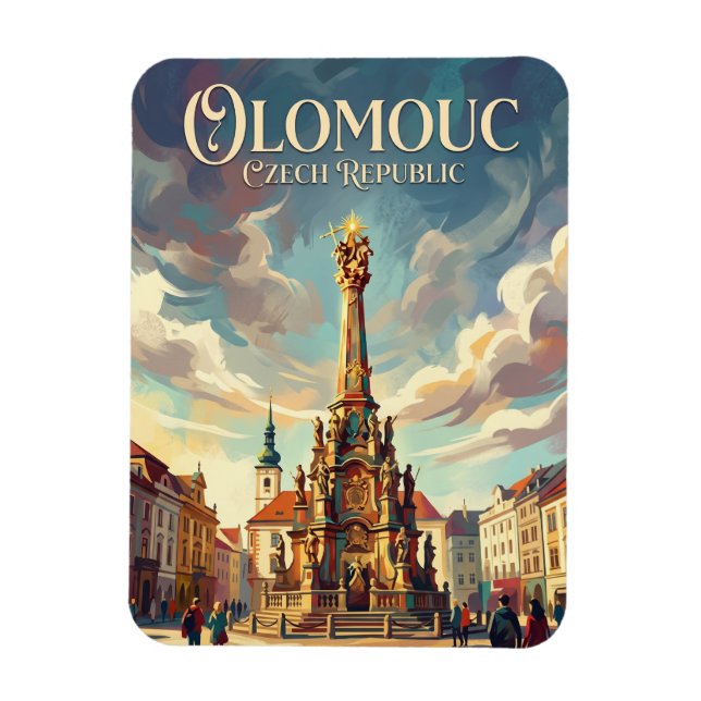 Imán Olomouc República Checa (Vertical)