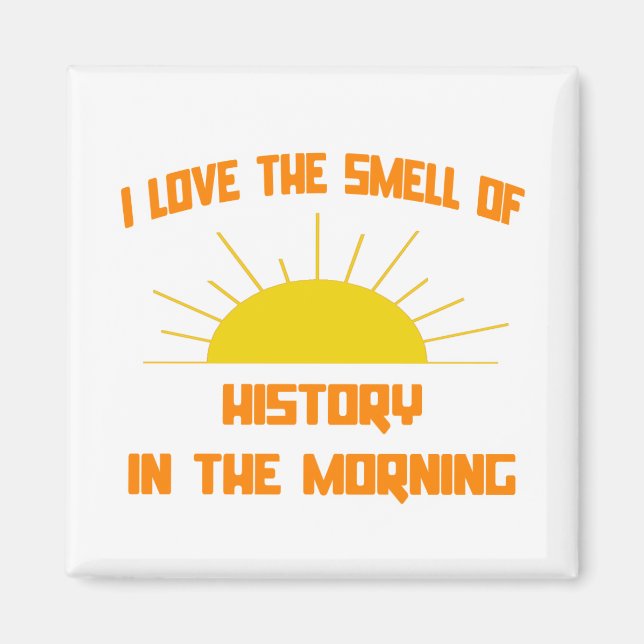 Imán Olor a la historia en la mañana (Frente)