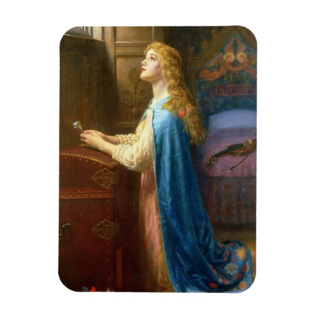 Imán 'Olvídame no' (aceite sobre lienzo) (Vertical)