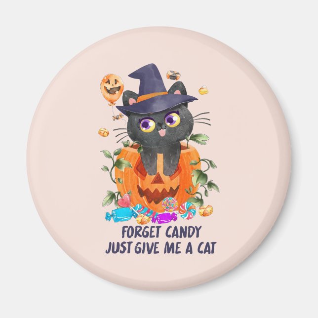 Imán Olvídate De Candy, Dame Un Gato (Frente)