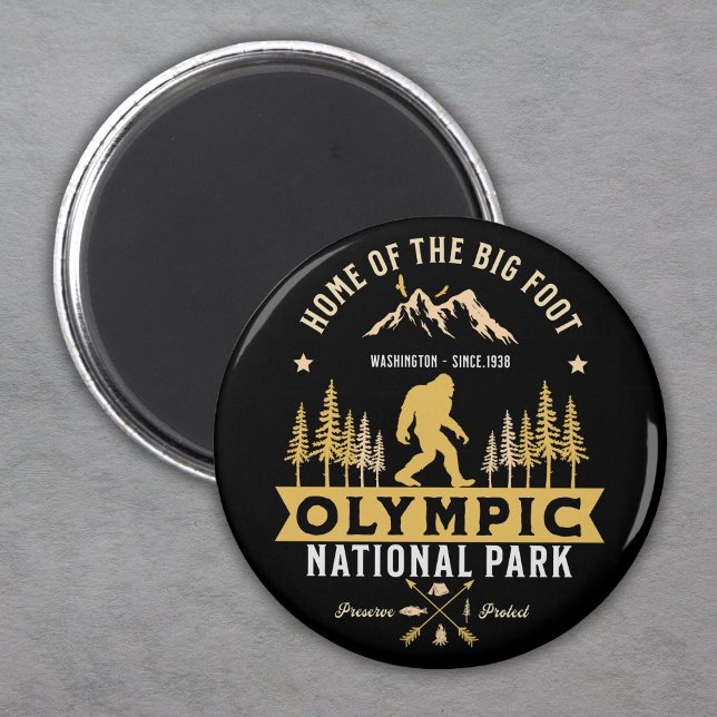 Imán Olympic National Park Home of the Big Foot (Subido por el creador)