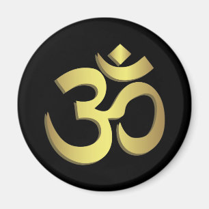 Imán Om ( Aum ) Símbolo de yoga de Namaste