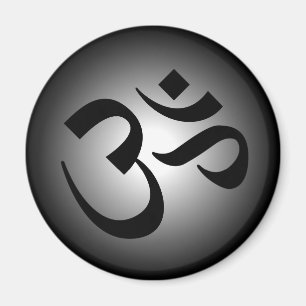 Imán OM hindú - símbolo de la meditación