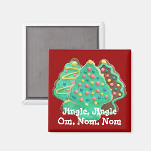 Imán Om, Nom, Nom Navidades Cookie Magnet