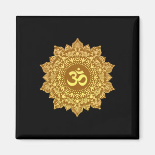 Imán Om Símbolo Mandala Geometría Sagrada Zen Yoga Medi