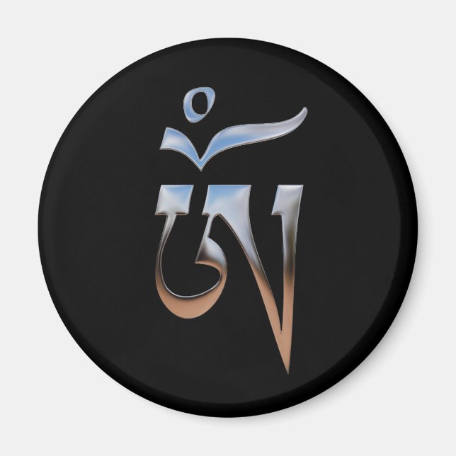 Imán Om tibetano (Frente)