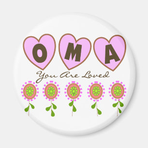 Imán "Oma le aman"---Regalos del día de madre