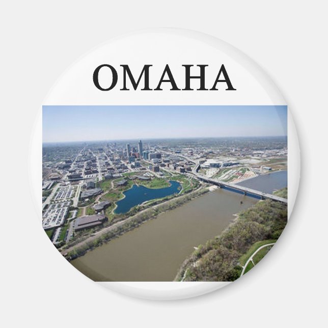 Imán OMAHA nebraska (Frente)