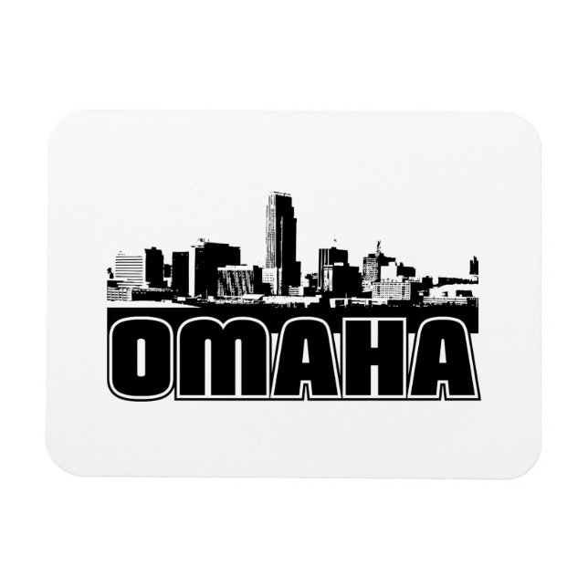 Imán Omaha Skyline (Horizontal)
