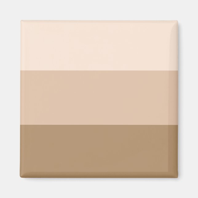 Imán Ombre marrón a rayas (Frente)