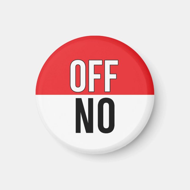 Imán On / Off Reminder Magnet To Turn Off The Stove (Frente)