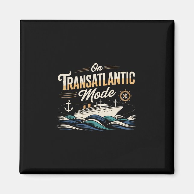 Imán On Transatlantic Mode Shirt Transatlantics Shirts  (Frente)