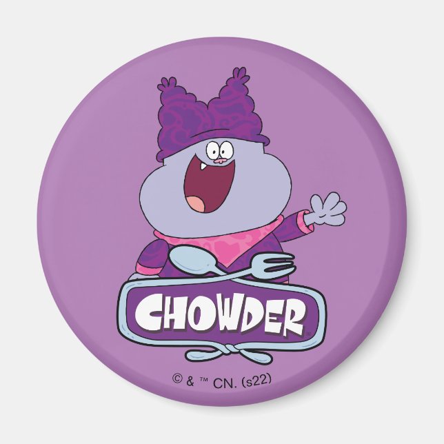 Imán Onda de Chowder (Frente)