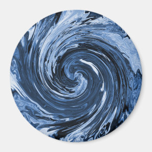 Imán Onda de curling giratoria...