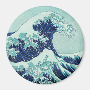 Imán Ondas azules de Hokusai