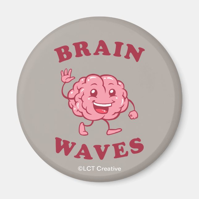 Imán Ondas cerebrales (Frente)