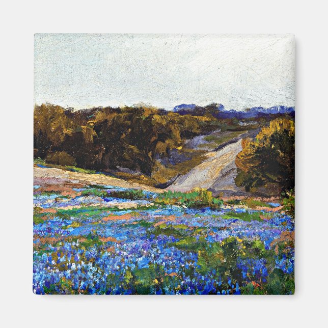 Imán Onderdonk - Bluebonnets a última hora de la tarde (Frente)