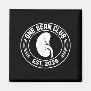 Imán One Bean Club 2026 Trasplante de donante de riñón