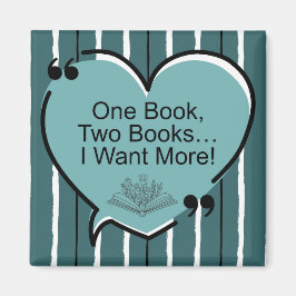 Imán One Book, Two Books...I Want More! 