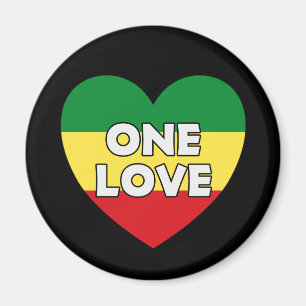 Imán One Love Rasta Reggae