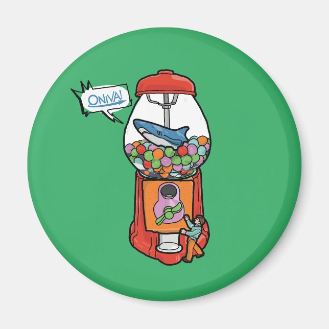 Imán ¡ONIVA! Gomme Balloune (Frente)