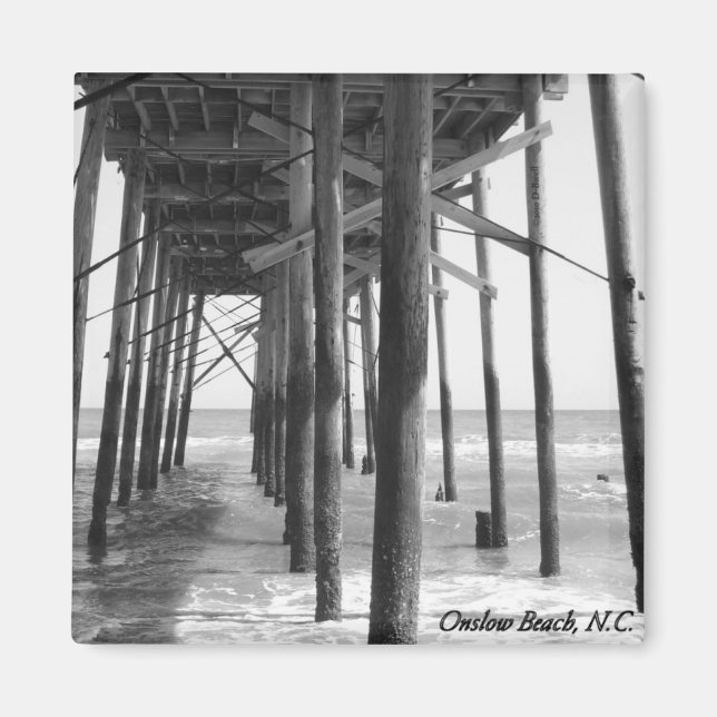 Imán Onslow Beach Magnet (Frente)