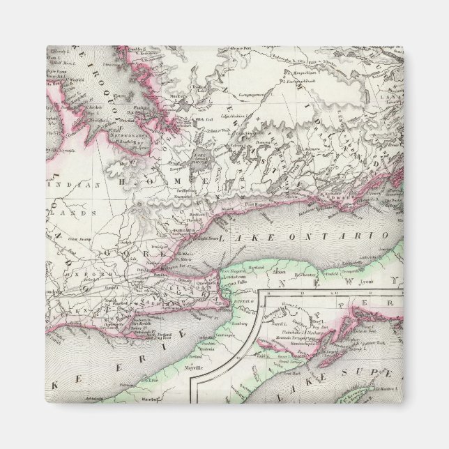 Imán Ontario (Canadá) (Frente)