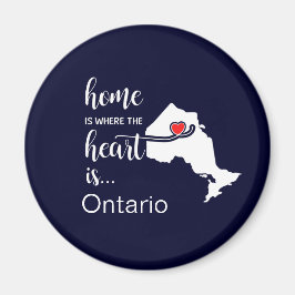 Imán Ontario Home es donde está el corazón