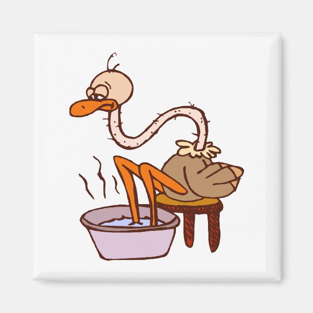 Imán Oogie Ostrich (Frente)
