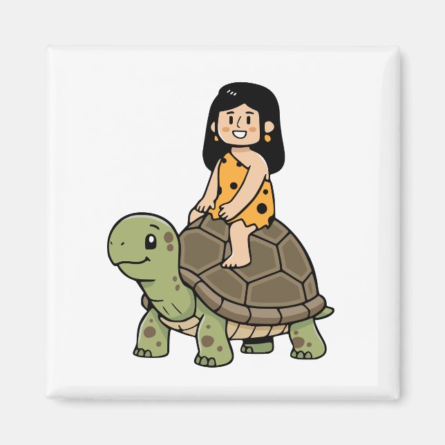 Imán Oona y la Tortuga (Frente)