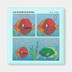 Imán ¡Oops! Henry triste