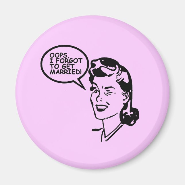 Imán oops iolvido - Personalizado (Frente)