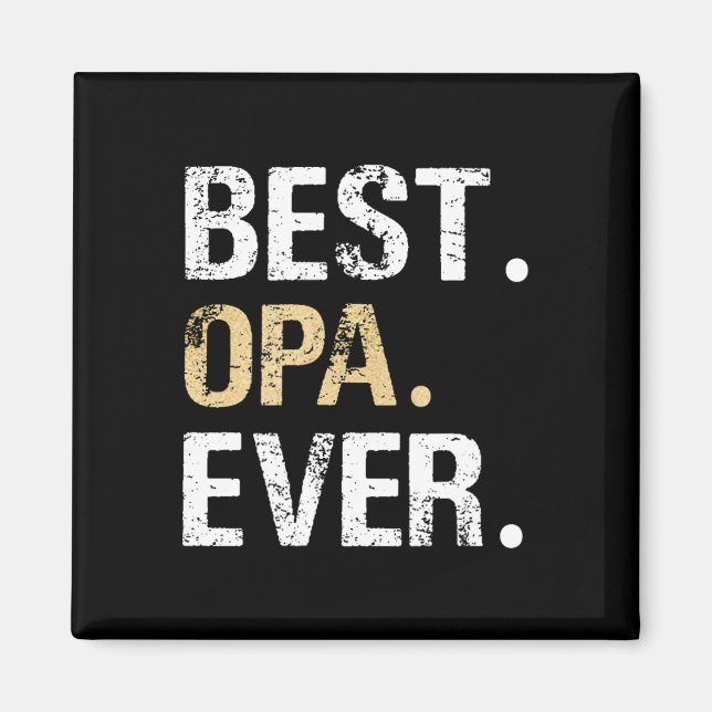 Imán Opa Graphic Opa Gift De Nieta Nieta (Frente)