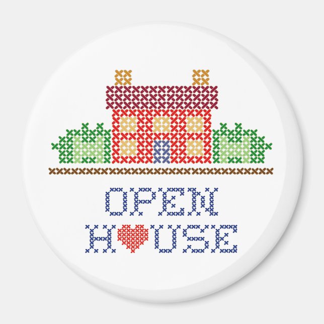 Imán Open House Magnet (Frente)