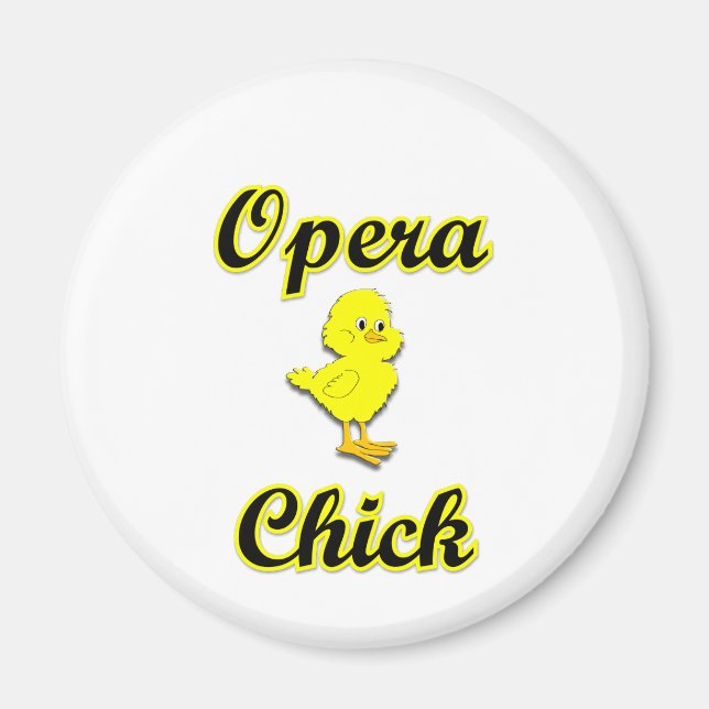 Imán Ópera Chick (Frente)