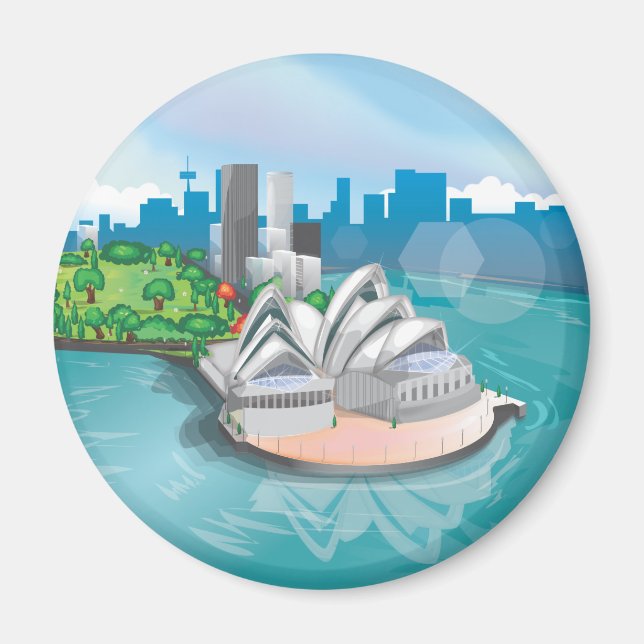 Imán Ópera de Sidney (Frente)