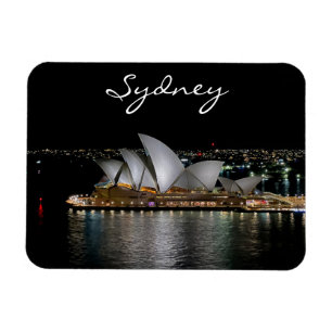 Imán Ópera de Sydney, por Night, Australia, Foto