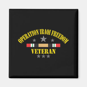 Imán Operación Iraquí Libertad para Veteranos Regalos H