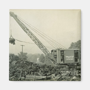 IMÁN OPERADOR DEL CABLE SHOVEL DEL OPERADOR DE LA GRIPE