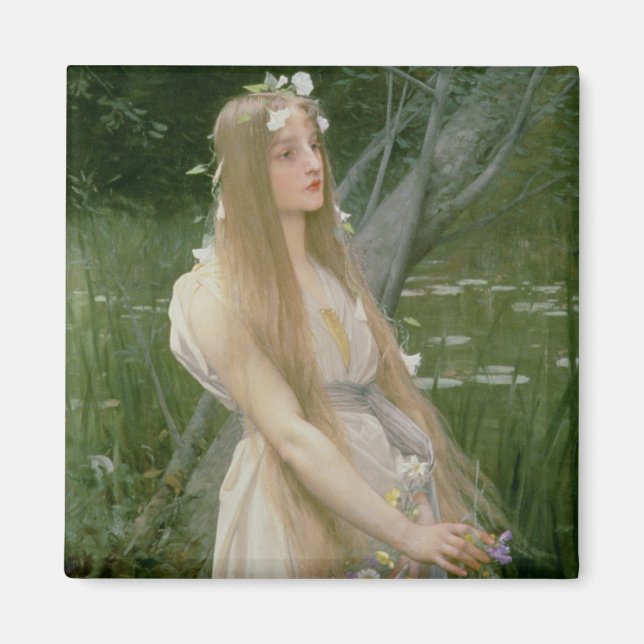 Imán Ophelia (aceite sobre lienzo) (Frente)