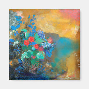 Imán Ophelia entre las flores, Redon
