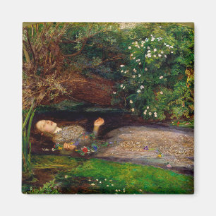 Imán Ophelia, John Everett Millais, 1851-1852