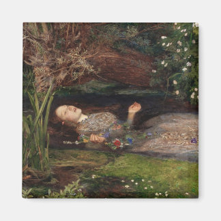 Imán Ophelia por John Everett Millais