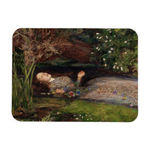 Imán Ophelia por John Everett Millais