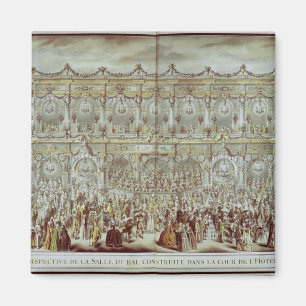 Imán Opinión de perspectiva del salón de baile