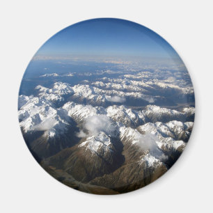Imán Opinión del cielo de las montañas de la isla del