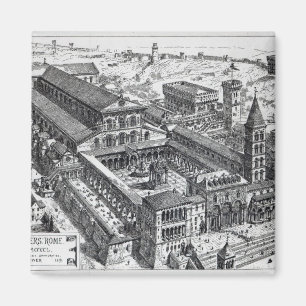 Imán Opinión viejo San Pedro, Roma, 1891